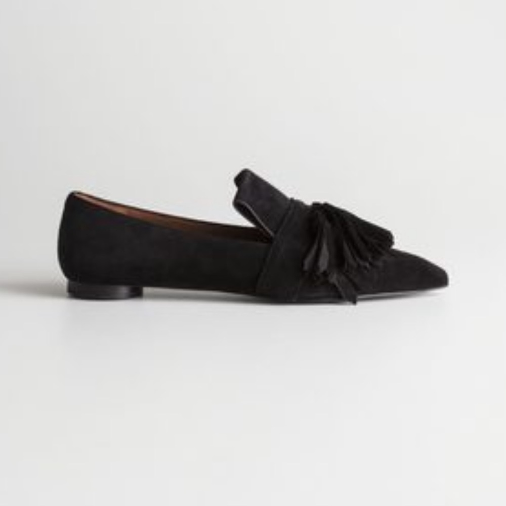 💫NEW! & Other Stories Tassel suede loafers - Picture 3 of 10